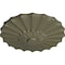 Ekena Millwork Shakuras Ceiling Medallion (Fits Canopies up to 1 3/8"), Hand-Painted Spartan Stone, 9"OD x 1 3/8"P CM09SHSSF - alternate 2
